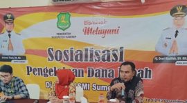 Dokumen sosialisasi dana hibah oleh Bagian Kesra Setdakab Sumenep (foto: for indeks jatim) 