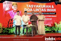 Yayasan Pusat Studi Bung Karno (YPSBK) Madura menggelar acara tasyakuran dan doa lintas iman (foto: Rez Indeks Jatim)