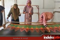 Pelatihan batik tulis kontemporer kolaborasi bersama 