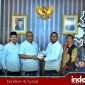 Bupati Sumenep, Dr. H. Achmad Fauzi Wongsojudo, SH.,MH bersama sejumlah pimpinan OPD saat melakukan kunjungan ke kantor BPJPH RI (Foto: for Indeks Jatim)