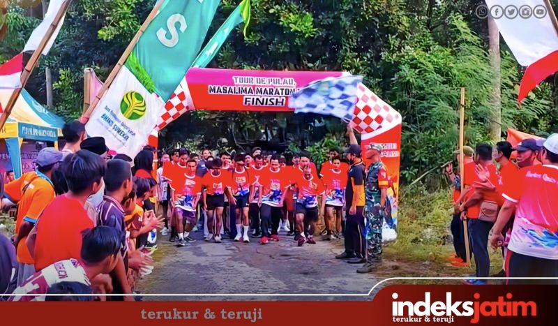 Ratusan Peserta Meriahkan Fun Run “Tour de Pulau Masalima” di Sumenep