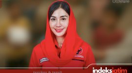 Anggota DPR RI Dapil VII Jawa Timur sekaligus Ketua Tim Penggerak PKK Kabupaten Trenggalek, Novita Hardini