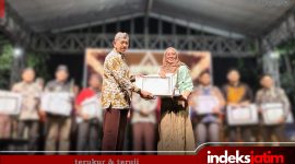 “MIMI PERI KATE” Antar Puskesmas Pamolokan Raih Juara I Inovasi Pelayanan Publik Sumenep 2025 (Foto: Rez Indeks Jatim)