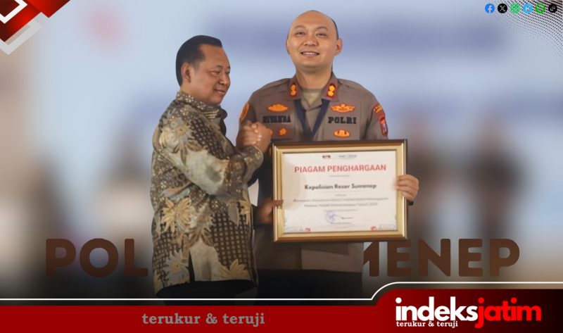 Polres Sumenep Buktikan Profesionalisme, Raih Peringkat I Nasional Penanganan Tipikor