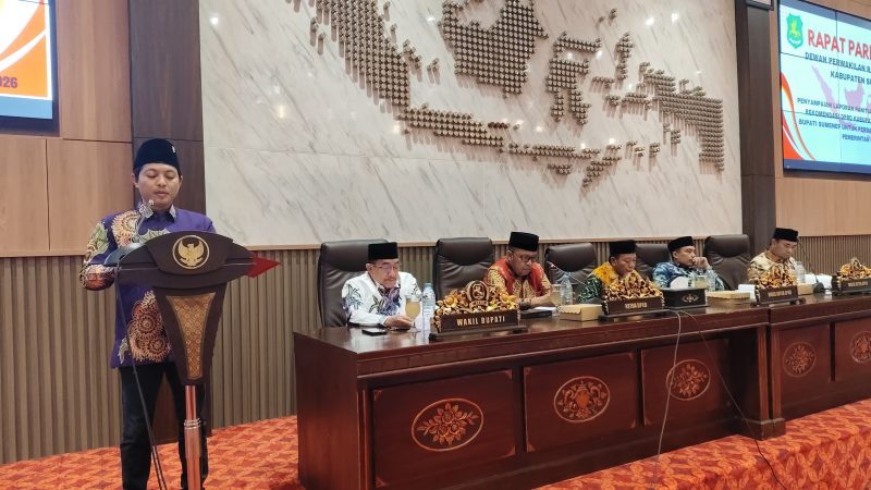 DPRD Sumenep Soroti Kinerja Pemkab 2025, Pansus Sampaikan Sejumlah Rekomendasi Strategis