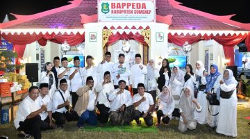 Keraton Jadi Konsep, Stan Bappeda Sumenep Masuk Enam Terbaik MNV 2026