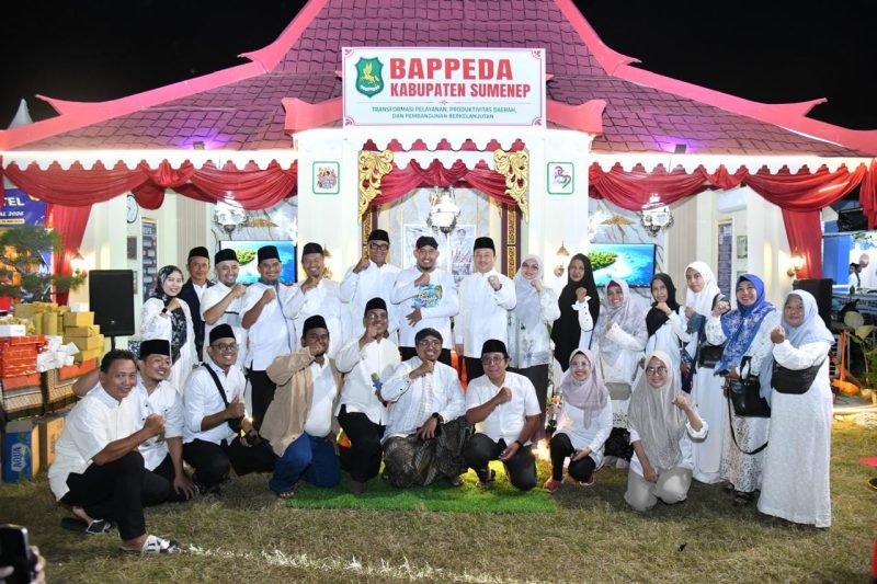 Keraton Jadi Konsep, Stan Bappeda Sumenep Masuk Enam Terbaik MNV 2026